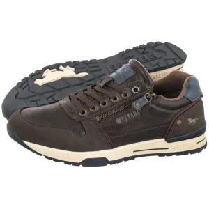 Sneakersy Brązowe 26M0281006 (MU617-a) Mustang