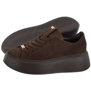 Sneakersy Brązowe 46285-62 (WO321-a) Wojas