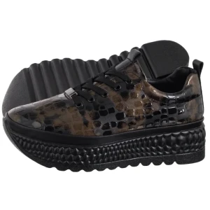 Sneakersy Brązowe DP7284/25 BR (FO188-a) Filippo