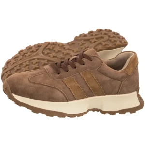 Sneakersy Brązowe V408-00398-02CUO (VE869-a) Venezia