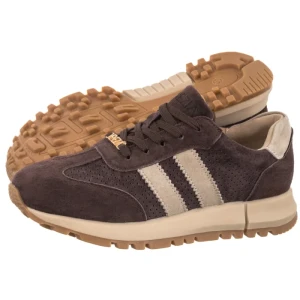 Sneakersy Brązowe V408-04366-02TDM (VE935-b) Venezia