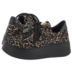 Sneakersy Brązowo-Czarne 6191W-05/00-8 (MA1463-a) Maciejka