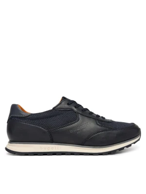 Sneakersy Bugatti 335-A021P-4169 Granatowy