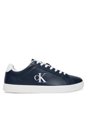 Sneakersy Calvin Klein 3 Cupsole Derby Pu Tmb HM0HM02331 Granatowy