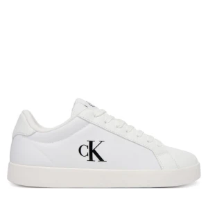 Sneakersy Calvin Klein 3 Cupsole Laceup Pu Mg YW0YW01781 Biały