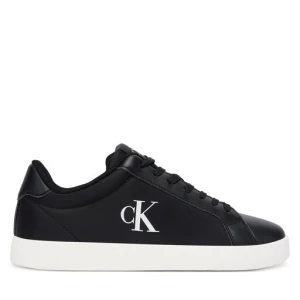 Sneakersy Calvin Klein 3 Cupsole Laceup Pu Mg YW0YW01781 Czarny