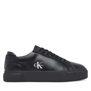 Sneakersy Calvin Klein Basket Cupsole Laceup Lth Ml YM0YM01460 Czarny