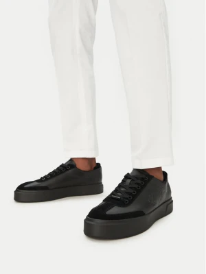 Sneakersy Calvin Klein Basket Cupsole Lup Wt Lth HM0HM02133 Czarny
