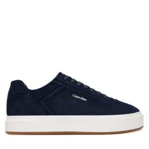 Sneakersy Calvin Klein Basket Cupsole Oxf Lup Hf Su HM0HM02131 Granatowy