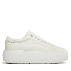 Sneakersy Calvin Klein Bubble Cupsole Lace Up HW0HW01432 Marshmallow