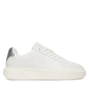 Sneakersy Calvin Klein Chunky Cupsole Lace Up Lth Met YW0YW01948 Biały