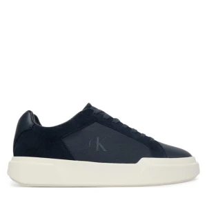 Sneakersy Calvin Klein Chunky Cupsole Laceup Cv Mix HM0HM02238 Granatowy
