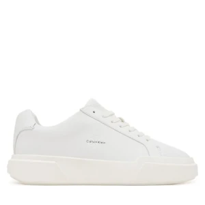 Sneakersy Calvin Klein Chunky Cupsole Laceup Lth Wn YW0YW01947 Biały