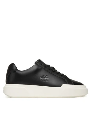 Sneakersy Calvin Klein Chunky Cupsole Laceup Lth Wn YW0YW01947 Czarny