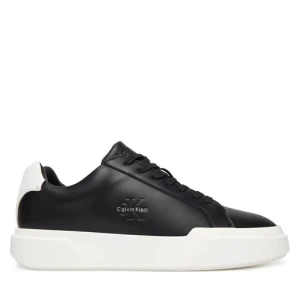 Sneakersy Calvin Klein Chunky Cupsole Laceup Lth YM0YM01344 Czarny