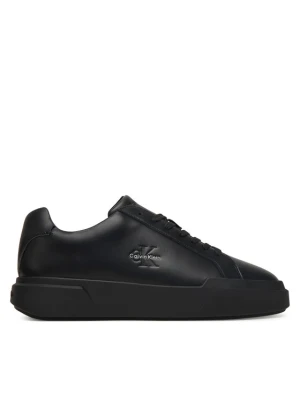 Sneakersy Calvin Klein Chunky Cupsole Laceup Lth YM0YM01344 Czarny