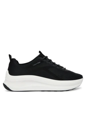 Sneakersy Calvin Klein Chunky Run Ckstripe Lup Sp Kn HW0HW03006 Czarny