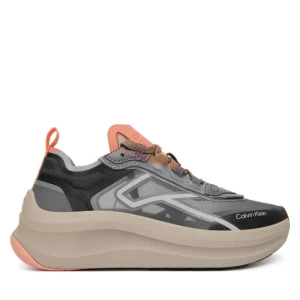 Sneakersy Calvin Klein Chunky Run Ckstripe Lup Tran Rip HW0HW03005 Różowy