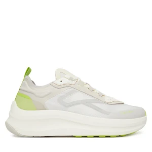 Sneakersy Calvin Klein Chunky Run Laceup Stripe Ny HM0HM02160 Écru