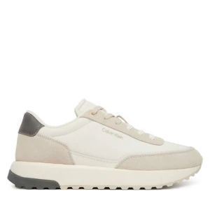 Sneakersy Calvin Klein City Runner Laceup Ny Mix HM0HM02144 Beżowy