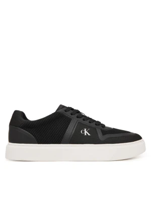 Sneakersy Calvin Klein Claccic Cups Laceup Knit HM0HM02130 Czarny