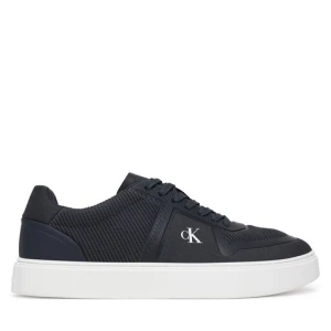 Sneakersy Calvin Klein Classic Cups Laceup Knit HM0HM02130 Czarny
