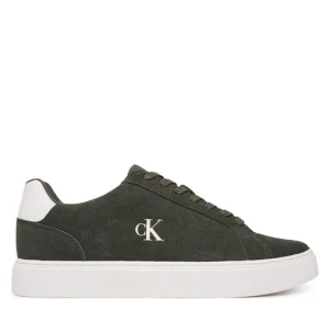 Zdjęcie produktu Sneakersy Calvin Klein Classic Cupsole Laceup Su YM0YM01434 Beżowy Zielony