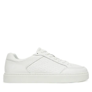 Sneakersy Calvin Klein Clean Cup Low Laceup Mono HM0HM01899 Biały