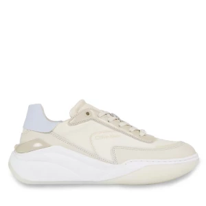 Sneakersy Calvin Klein Cloud Wedge Lace Up HW0HW01647 Beżowy