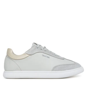 Sneakersy Calvin Klein Cupsole Lace Up - Lth Sue Mix HW0HW02435 Szary