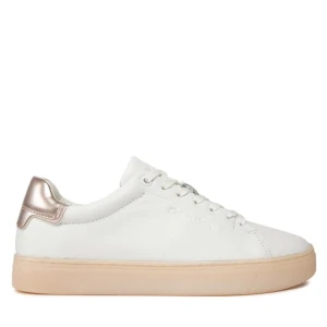 Sneakersy Calvin Klein Cupsole Lace Up Pearl HW0HW01897 Biały