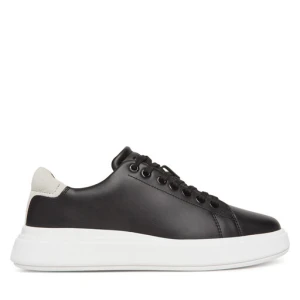 Sneakersy Calvin Klein Cupsole Lace Up - Suede Bt HW0HW02404 Czarny