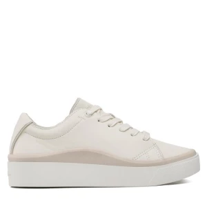 Sneakersy Calvin Klein Cupsole Wave Lace Up HW0HW01349 Beżowy