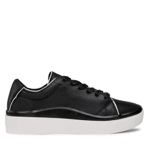 Sneakersy Calvin Klein Cupsole Wave Lace Up HW0HW01349 Black/Bright White 0GN