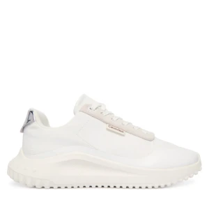Sneakersy Calvin Klein Eva Runner Lace Up Mat Mix YW0YW02016 Biały