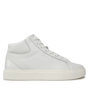 Sneakersy Calvin Klein High Top Lace Up Archive Stripe HM0HM01291 Biały