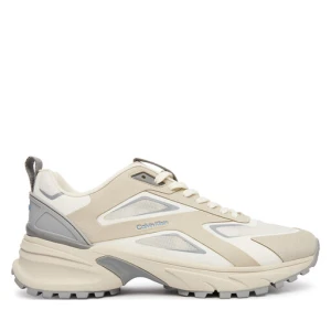 Sneakersy Calvin Klein Hike Run Ckstripe Ripst HW0HW03019 Beżowy
