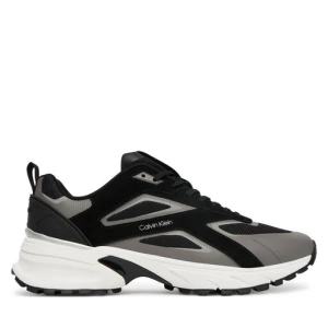 Sneakersy Calvin Klein Hike Runner Ck Stripe Mix Ny-Su HM0HM02220 Czarny