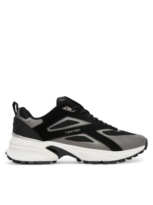 Sneakersy Calvin Klein Hike Runner Ck Stripe Mix Ny-Su HM0HM02220 Czarny