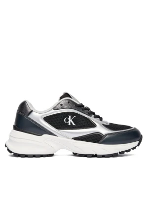 Sneakersy Calvin Klein Hike Runner Lace Up Mesh Mix Met YW0YW02063 Kolorowy