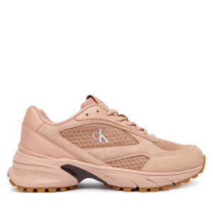Sneakersy Calvin Klein Hike Runner Mesh Mix Ck YW0YW01994 Pomarańczowy