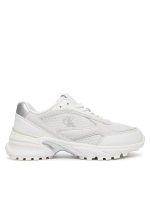 Sneakersy Calvin Klein Hike Runner Mesh Mix Met Mg YW0YW02009 Biały