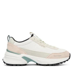 Sneakersy Calvin Klein Hike Runner Nylon Mix HW0HW03279 Biały