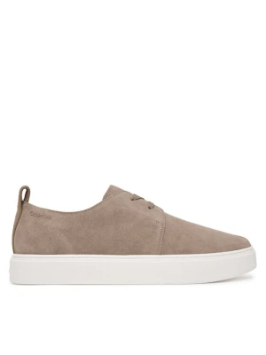Sneakersy Calvin Klein Hybrid Clean Cup Derby Su HM0HM02078 Beżowy