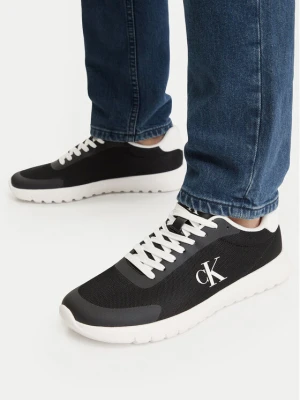 Sneakersy Calvin Klein Jeans 3 Eva Runner Mesh YM0YM01264 Czarny