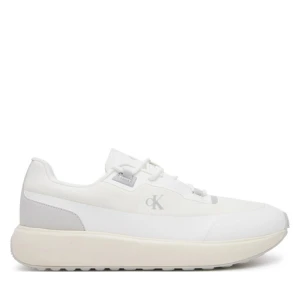 Sneakersy Calvin Klein Jeans Athleisure Runner Tech Ripstop YM0YM01205 Biały