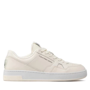 Sneakersy Calvin Klein Jeans Basket Cupsole Lacup Low YM0YM00497 Beżowy