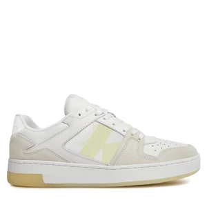 Sneakersy Calvin Klein Jeans Basket Cupsole Low Lth Nbs Lum YM0YM00869 Bright White/Luminescent YBR
