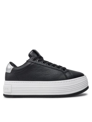 Sneakersy Calvin Klein Jeans Bold Flatf Low Mix Ohb YW0YW01632 Czarny