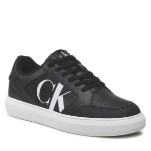 Sneakersy Calvin Klein Jeans Casual Cupsole Lth-Pu Mono YM0YM00573 Czarny